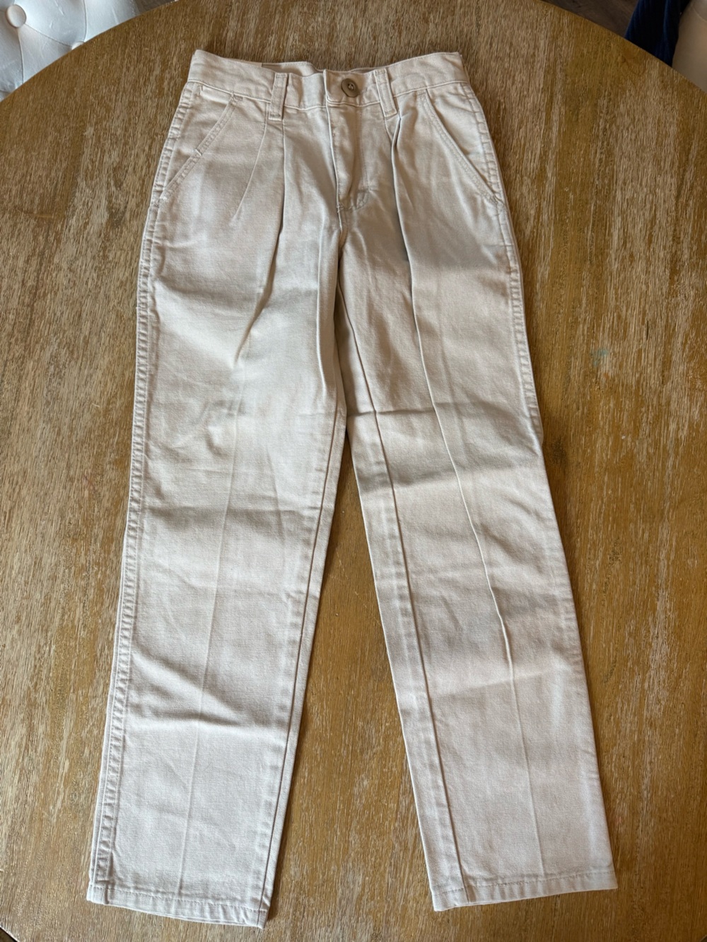 Vintage Boys Wrangler Slim Stretch Pants in Light Beige size 10